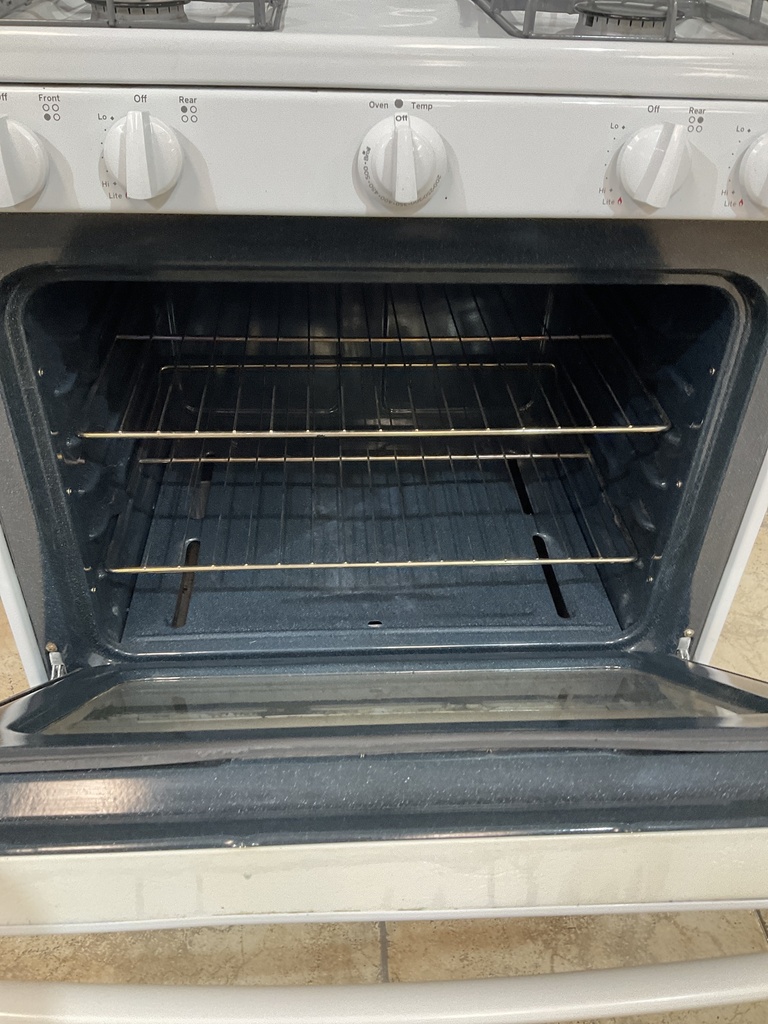 Ge Used Natural Gas Stove 30inches (White) 