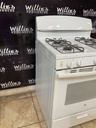 Ge Used Natural Gas Stove 30inches (White) 