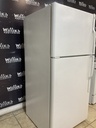 Ge Used Refrigerator Top and Bottom 30x66 (White) 