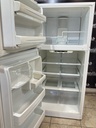 Ge Used Refrigerator Top and Bottom 30x66 (White) 