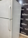 Ge Used Refrigerator Top and Bottom 30x66 (White) 