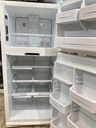 Ge Used Refrigerator Top and Bottom 30x67 (Bisque) 