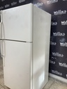 Ge Used Refrigerator Top and Bottom 30x67 (Bisque) 