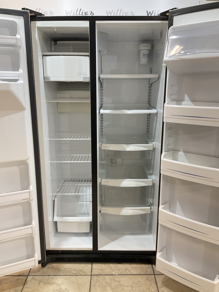 Ge Used Refrigerator Side by Side 36x69 1/2” (Stainless Steel) 