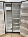 Ge Used Refrigerator Side by Side 36x69 1/2” (Stainless Steel) 