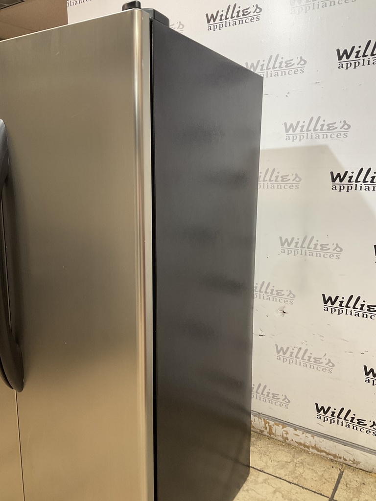 Kenmore Used Refrigerator Side by Side 33x66 1/2” ( Stainless Steel) 