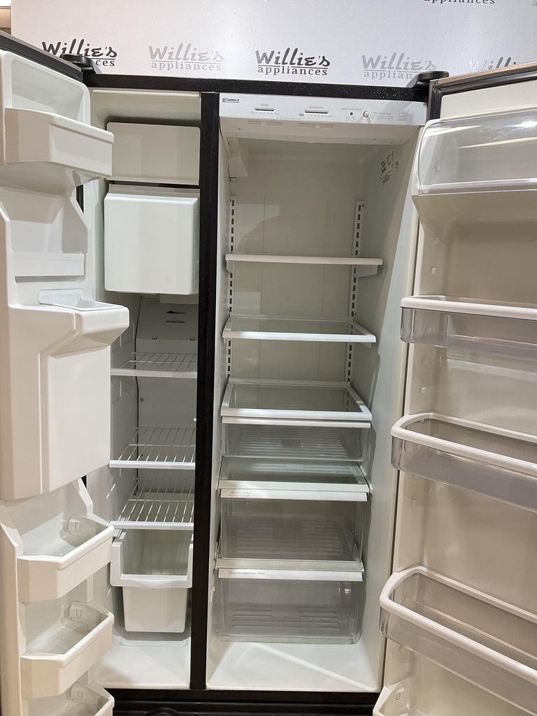Kenmore Used Refrigerator Side by Side 33x66 1/2” ( Stainless Steel) 