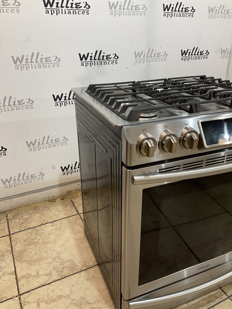 Samsung Used Natural Gas Stove 30inches (Stainless Steel) 