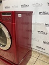 Lg Used Natural Gas Dryer 27inches (Red)