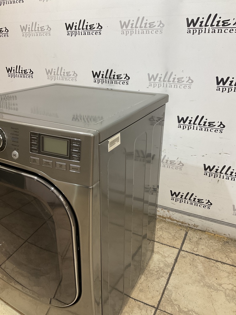 Lg Used Electric Dryer 220volts (30 AMP) 27inches {3 prong} (Grey) 