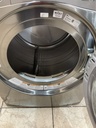 Lg Used Electric Dryer 220volts (30 AMP) 27inches {no cord} (Grey) 