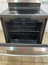 Ge Used Electric Stove 220volts (40/50 AMP) 30inches {3 prong} (Stainless steel) 