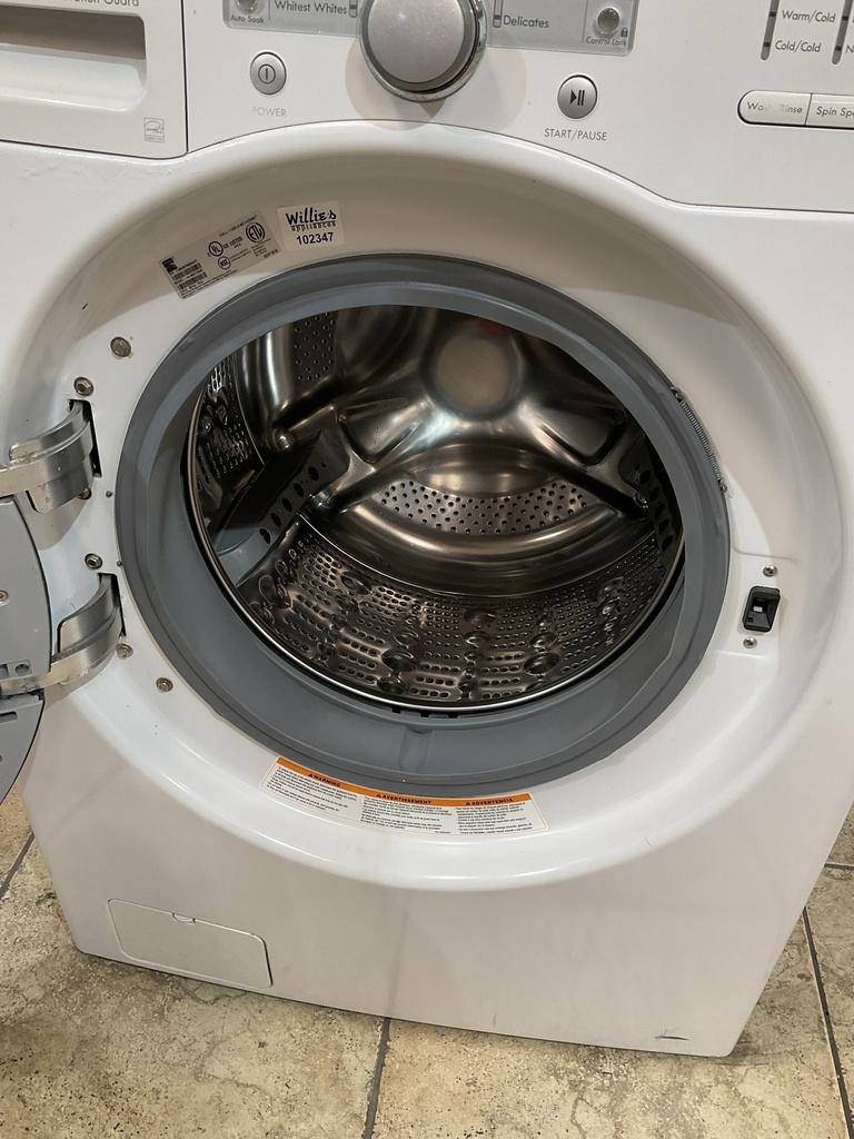 Kenmore Used Washer Front-load 27inches (White) 