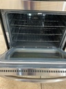 Ge Used Electric Stove Double Oven 220volts (40/50 AMP) 30inches {no cord} (Stainless steel) 