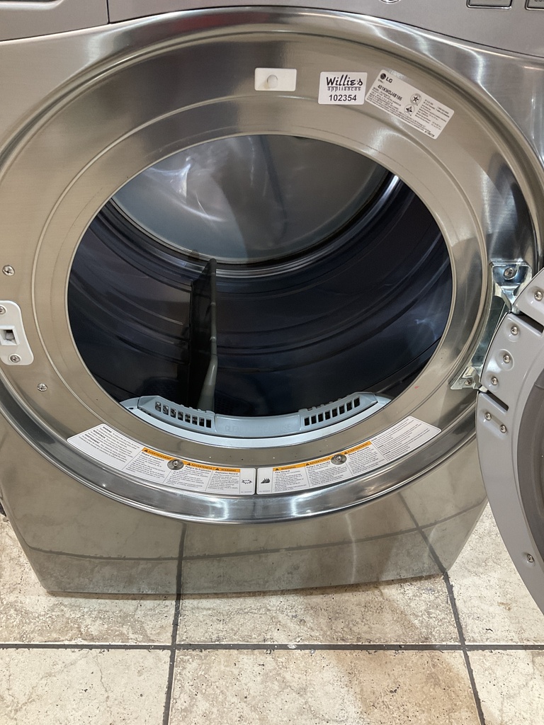 Lg Used Natural Gas Dryer 27inches (Grey) 