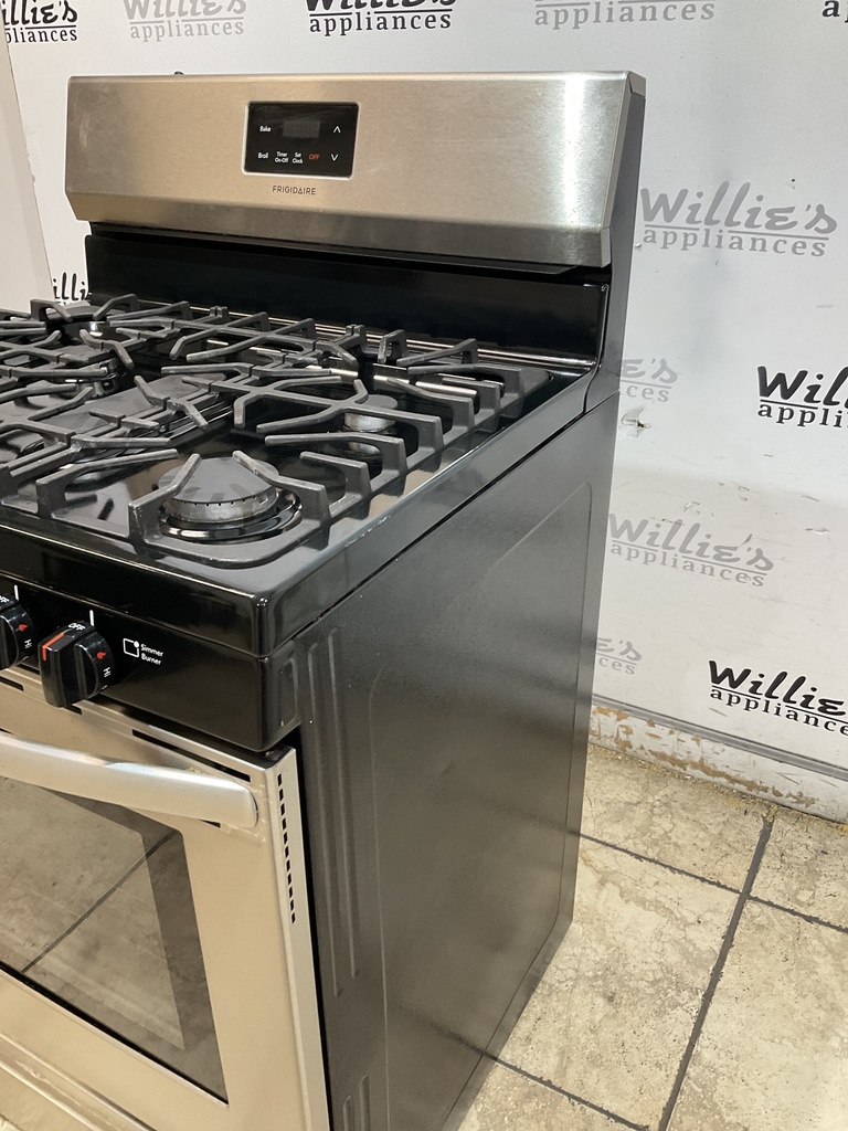 Frigidaire Used Natural Gas Stove 30inches (Stainless Steel) 