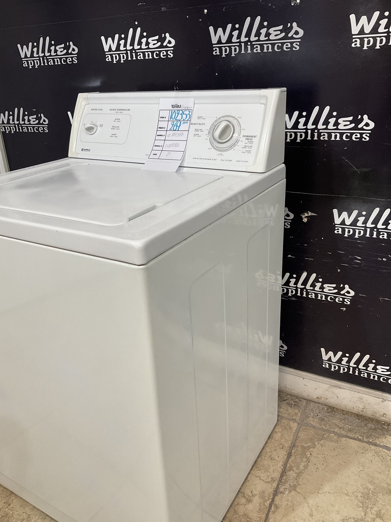 Kenmore Used Washer Top-load 27inches (White) 
