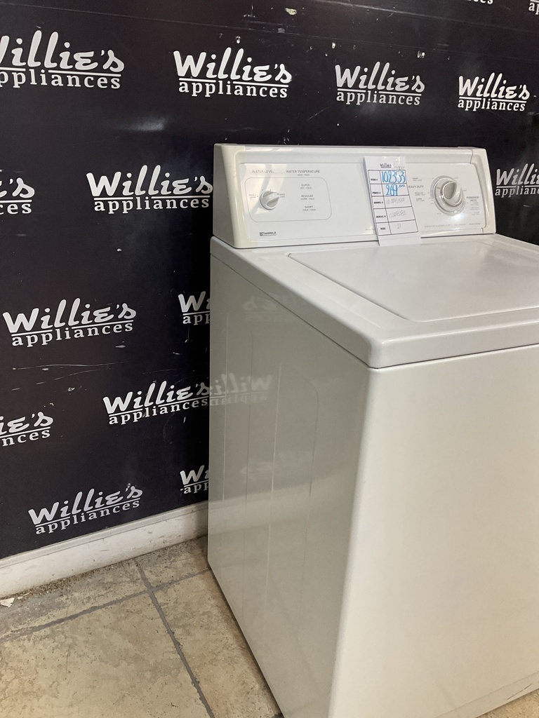Kenmore Used Washer Top-load 27inches (White) 