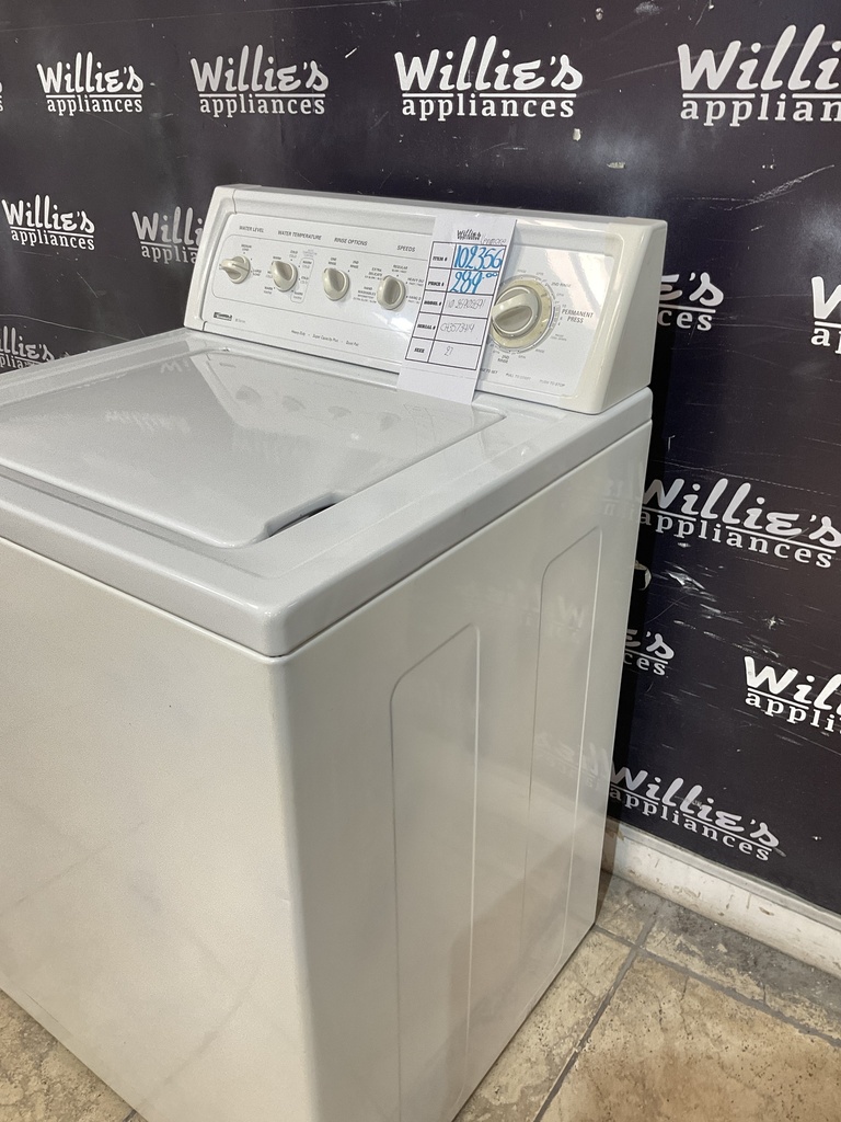 Kenmore Used Washer Top-load 27inches (White) 