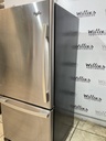 Whirlpool Used Refrigerator Top and Bottom Mount 30x66 1/2” (Stainless Steel) 
