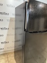 Frigidaire Used Refrigerator Top and Bottom 30x66 (Black) 