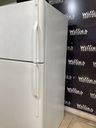 Ge Used Refrigerator Top and Bottom 30x66 1/2” (White) 