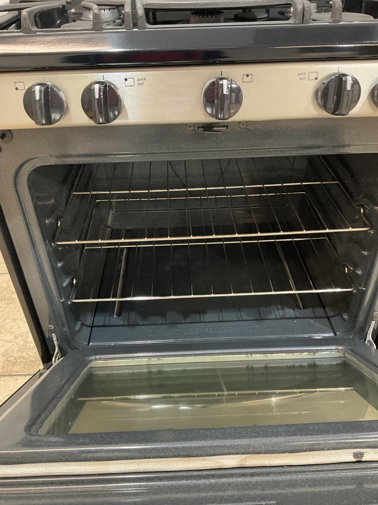 Frigidaire Used Natural Gas Stove 30inches (Stainless Steel) 