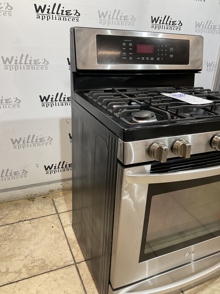 Lg Used Natural Gas Stove 30inches (Stainless Steel) 