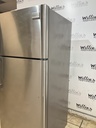 Frigidaire Used Refrigerator Top and Bottom 30x65 1/2” (Stainless Steel) 