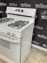Hotpoint Used Natural Gas Stove 30inches (White) 