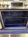 Samsung Used Electric Stove 220volts (40/50 AMP) 30inches {no cord} (Stainless steel) 