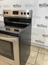 Whirlpool Used Electric Stove 220volts (40/50 AMP) 30inches {no cord} (Stainless Steel) 