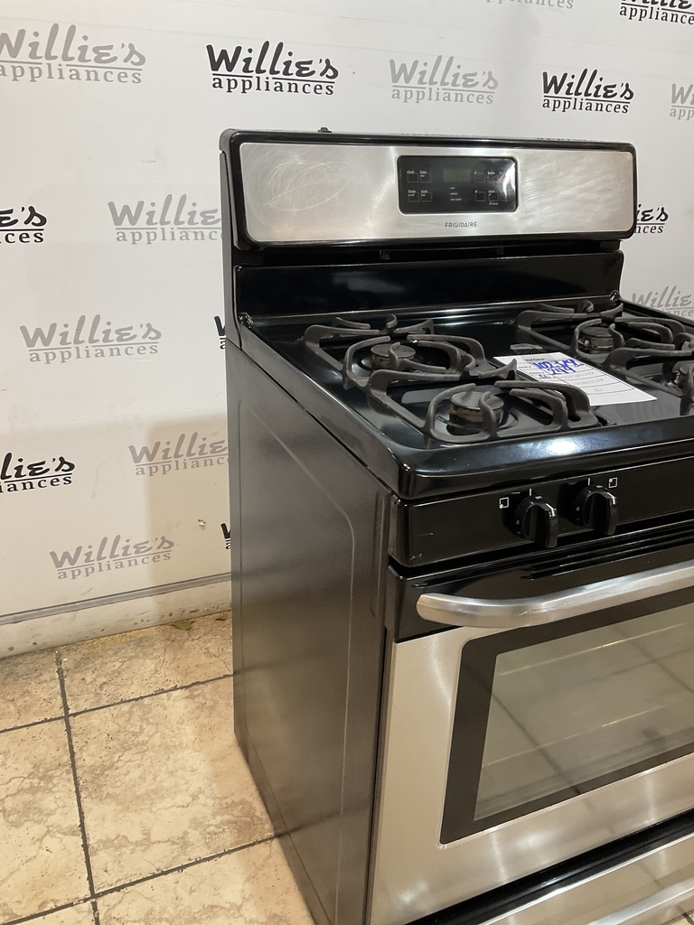 Frigidaire Used Natural Gas Stove 30inches (Stainless Steel) 