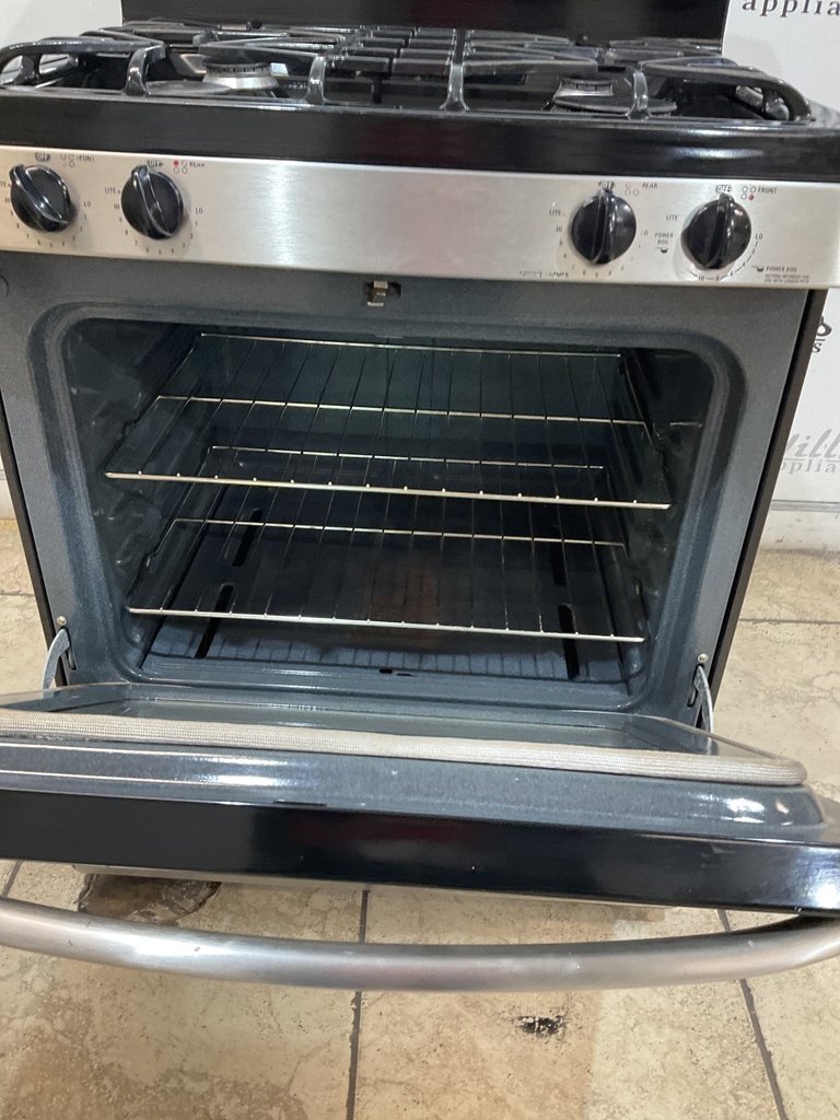 Ge Used Natural Gas Stove 30inches (Stainless Steel) 