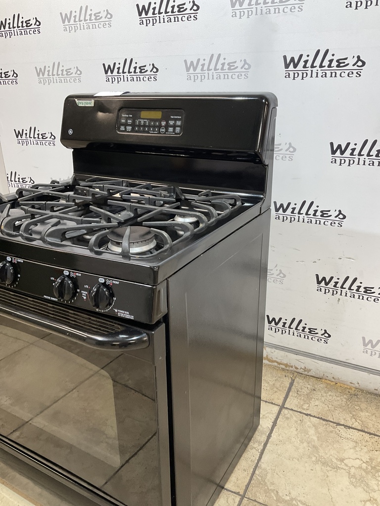 Ge Used Gas Propane Stove 30inches (Black) 
