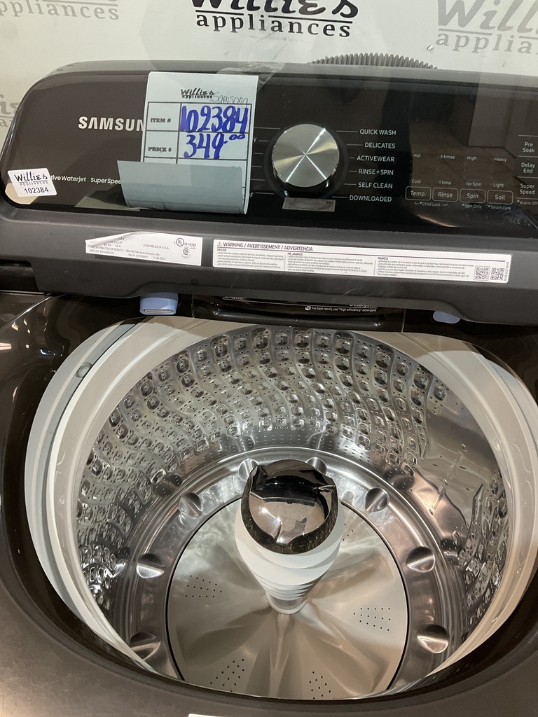 Samsung Used Washer Top-load 27inches (Black) 