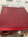 Lg Used Washer Front-load 27inches (Red) 