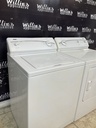 Kenmore Used Electric Set Washer/Dryer 220volts (30 AMP) 27/29inches {3 prong} (White)