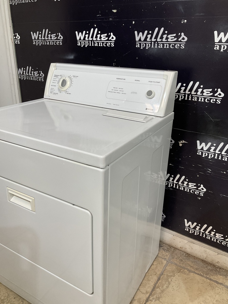 Kenmore Used Electric Dryer 220volts (30 AMP) 29inches {3 prong} (White) 