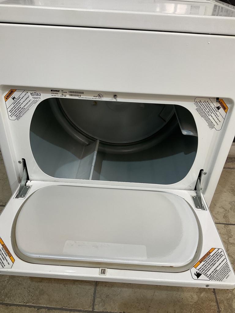 Kenmore Used Electric Dryer 220volts (30 AMP) 29inches {3 prong} (White) 