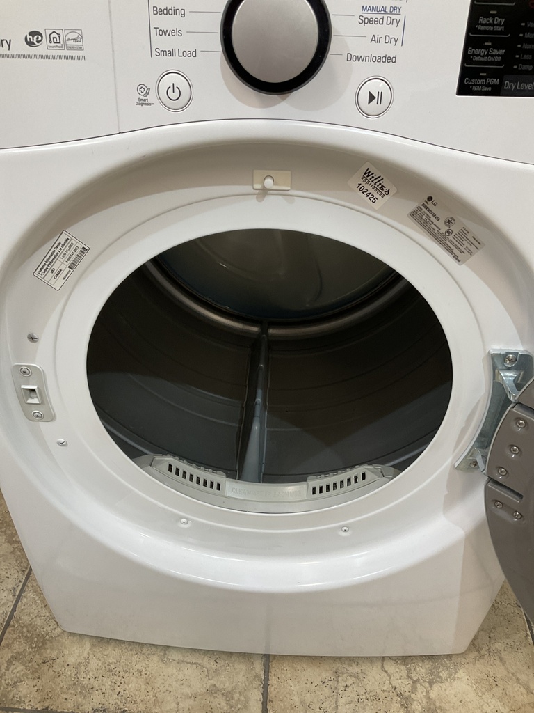 LG Used Natural Gas Dryer 27inches (White) 