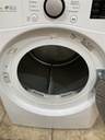 LG Used Natural Gas Dryer 27inches (White) 