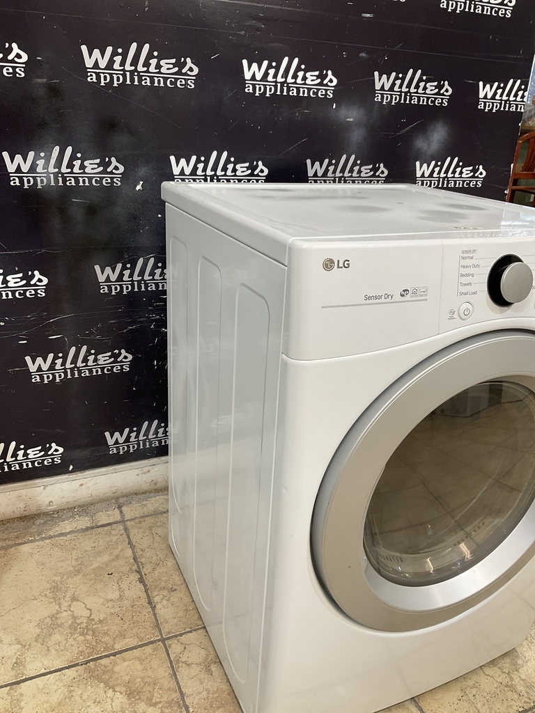 LG Used Natural Gas Dryer 27inches (White) 