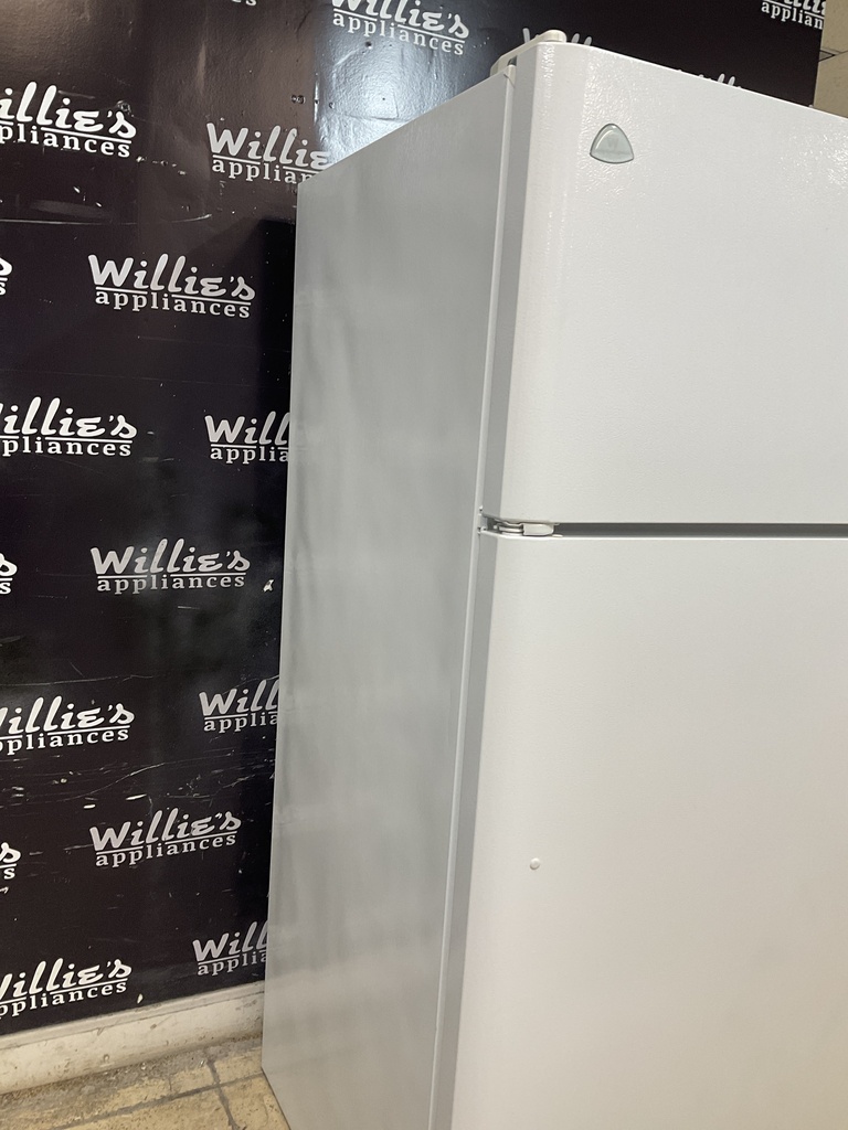 White Westinghouse Used Refrigerator Top and Bottom 30x65 1/2” (White)