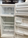 Kenmore Used Refrigerator Top and Bottom 30x66 (White) 