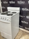 Estate Used Electric Stove 220volts (49/50 AMP) 20inches {no cord} (White) 