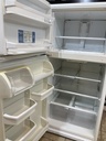 Whirlpool Used Refrigerator Top and Bottom 30x66 1/2” (White) 