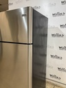 Frigidaire Used Refrigerator Top and Bottom 30x65 1/2” (Stainless Steel) 