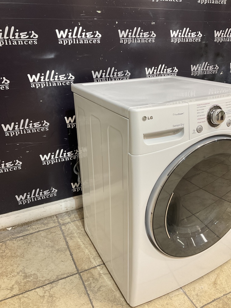 Lg Used Electric Dryer 220volts (30 AMP) 27inches {3 prong} (White) 