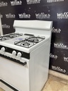 Frigidaire Used Natural Gas Stove 30inches (White)